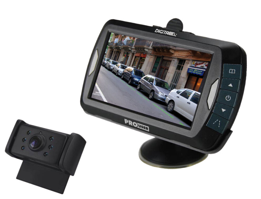 brindis ángel cojo DRC4310DC digital wireless camera system and dashcam | Pro-User Electronics